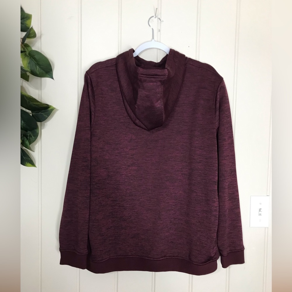 Under Armour Fleece Athletic Drawstring Hoodie Sweatshirt
Large 42 - 44
Burgundy - Picture 7 of 12